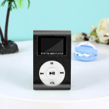 Φορητό MP3 Player με οθόνη LCD, Κλιπ-On Sports Music Player, Υποστηρίζει MP1/MP2/MP3, Επαναφορτιζόμενη