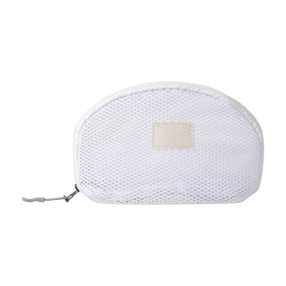 Small Makeup Bag, Travel Cosmetic Bag Make Up Pouch Small Travel Zipper Pouch,mesh ventilation Makeup Organizer Bag for Women