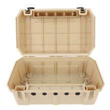IP54 Waterproof Square ABS Cable Junction Box, 39x12.6x19.5cm Beige