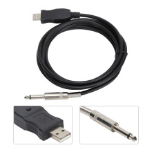3m Gitarrenkabel USB, Treiberfrei