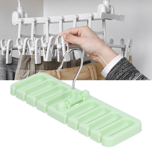 Multifunctional Tie Storage Rack Closet Organizer ABS + Iron, Compact and Space-Saving 2