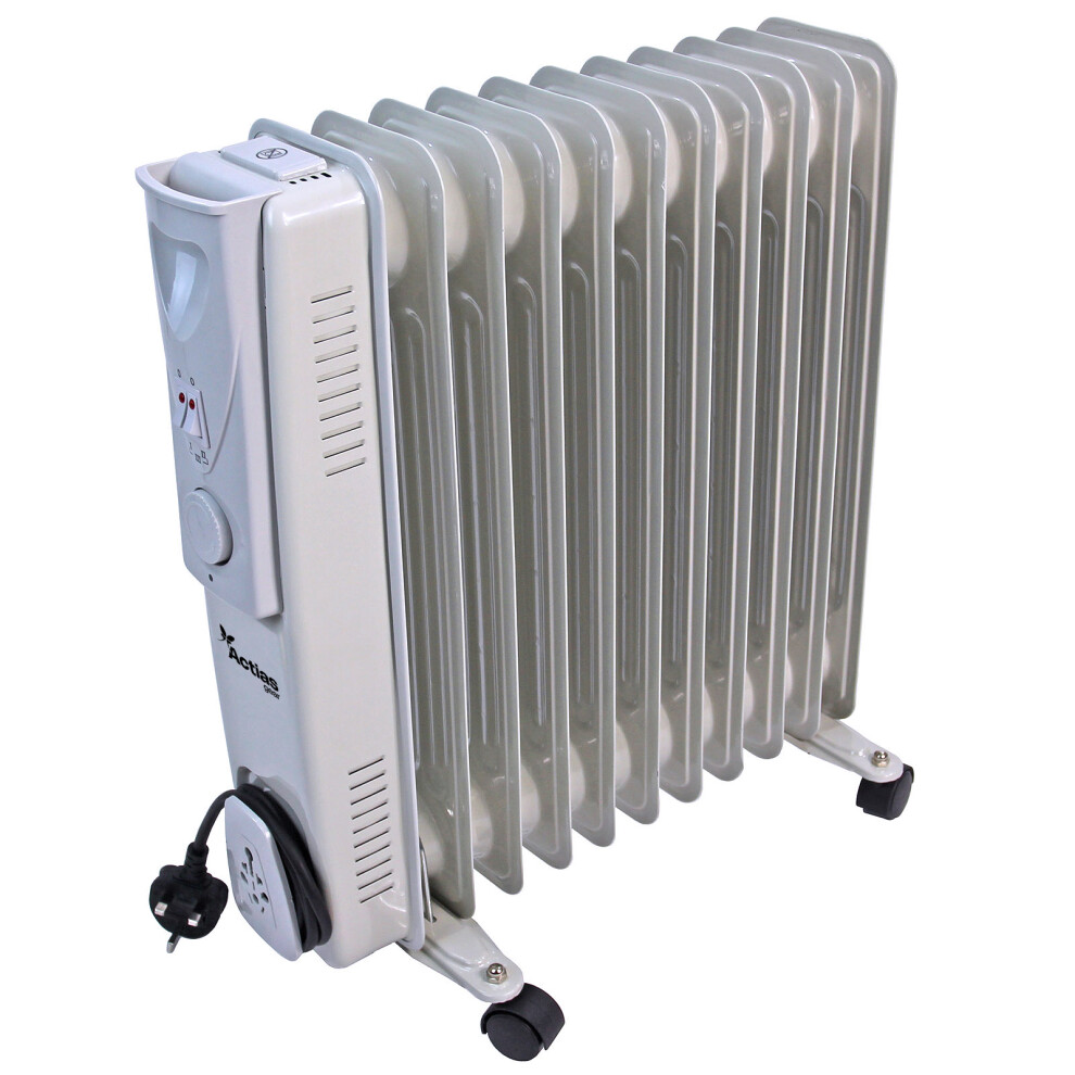 Actiasgear Oil Filled Portable Radiator 2500W Electric Heater