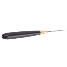 Tragbarer Stahl-Schläger-Saitenzupfahle mit Holzgriff, 15 cm
