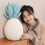20 inch Simulated Pineapple Plush Pillow 1 piece 3