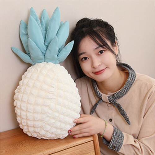 20 inch Simulated Pineapple Plush Pillow 1 piece 2