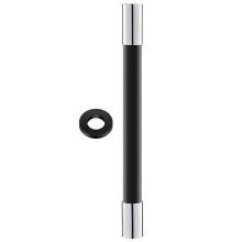 Multifunktionshåndbruser til badeværelset, ergonomisk multifunktionshåndbruser med poleret kromfinish, rustfrit stål + kobber + silikone, 360