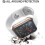 Θήκη XiHAMA2-Pack 40 χιλιοστών από μαλακή TPU για iWatch με προστατευτικό οθόνης, συμβατή με 7
