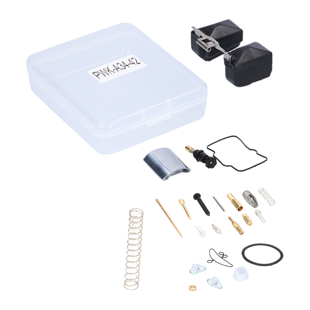 25Pcs Fuel Carburetor Repair Kit 32-42Mm With Storage Box For Motorcycle Utv Atv 8771391814409