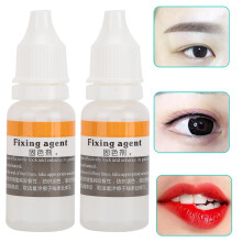 2pcs 15ml SemiPermanent Tattoo Color Fixing Serum for Eyebrows & Lips