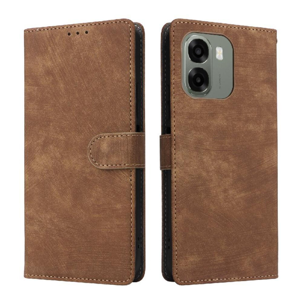 Case For Oppo A6 5G/A6s Magnetic Closure Pu Leather Rfid Blocking Flip Folio Wallet Card Slots Cover 764563214761