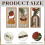 Wood Wall Art Decor 3-Panel Textured Set 6