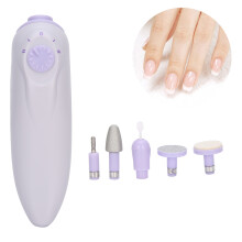 Electric Foot File Callus Remover 5-Min Battery-Powered Pedicure Tool