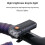 ABS Bicycle Lights with Adjustable Beam, Rechargeable Battery, and Multiple Modes for Night Riding 8