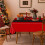 Nappe de Noël imperméable jetable, lot de 2, 54 x 108 cm 5