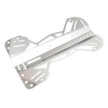 Scubas Diving BCD Technische duikachterplaathardware voor-Zilver