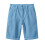 Herren-Baumwoll-Freizeitshorts mit elastischem Bund, Blau, Größe S 4