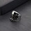Stormtrooper-Helm-Ring, Edelstahl, Herrenringgröße 10 4