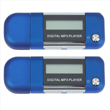2X Mp3 Player 4GB U Disk Music Supports Replaceable AAA Battery, Recor