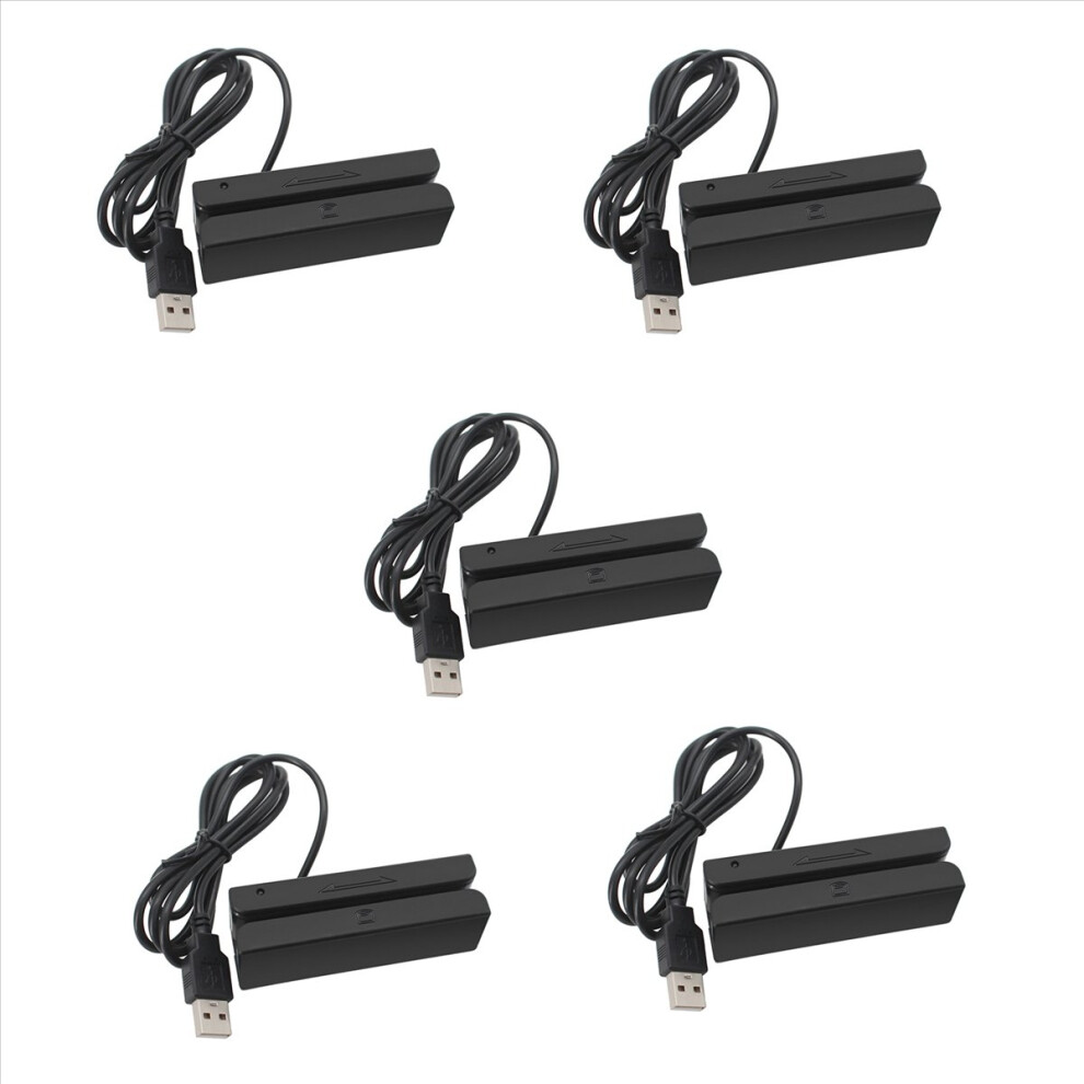 5X Msr90 Usb Magnetic Strip Card Reading Machine Reader Stripe 3 Track 4851296914658