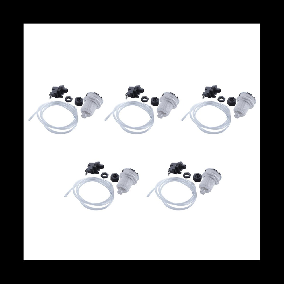 5X 16A On Off Push Button Switch Jetted Jet For Bath Tub Spa Garbage 4851296914757