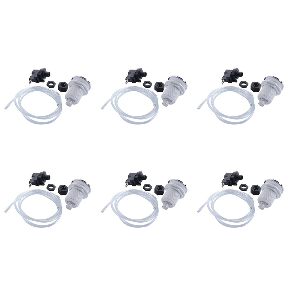 6X 16A On Off Push Button Switch Jetted Jet For Bath Tub Spa Garbage 4851296914603