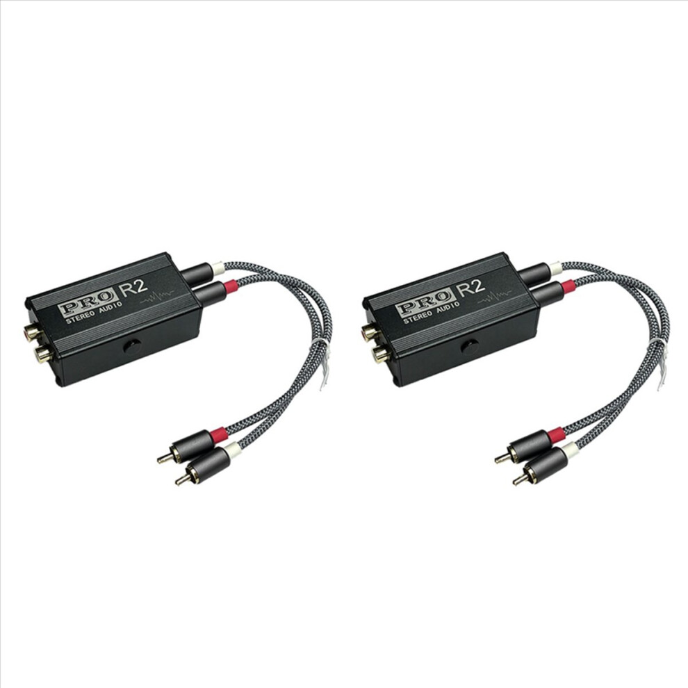 Photos - Power Tool Accessory 2X Ground Loop Audio Isolator Noise Filter Suppressor Signal Reducer f