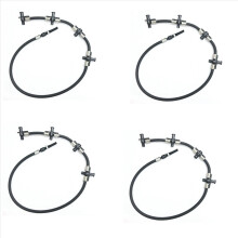 4X A6460700932 6460700932 Fits for Sprinter 2.2 CDI Leak Off Pipe Tank