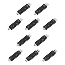10X 5-In-1 Multifunctional OTG Card Reader Micro-SD / SD USB Support T