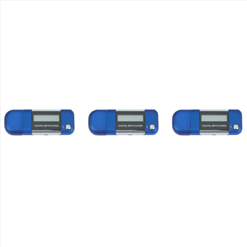3X Mp3 Player 4Gb U Disk Music Supports Replaceable Aaa Battery, Recor 4851296913675