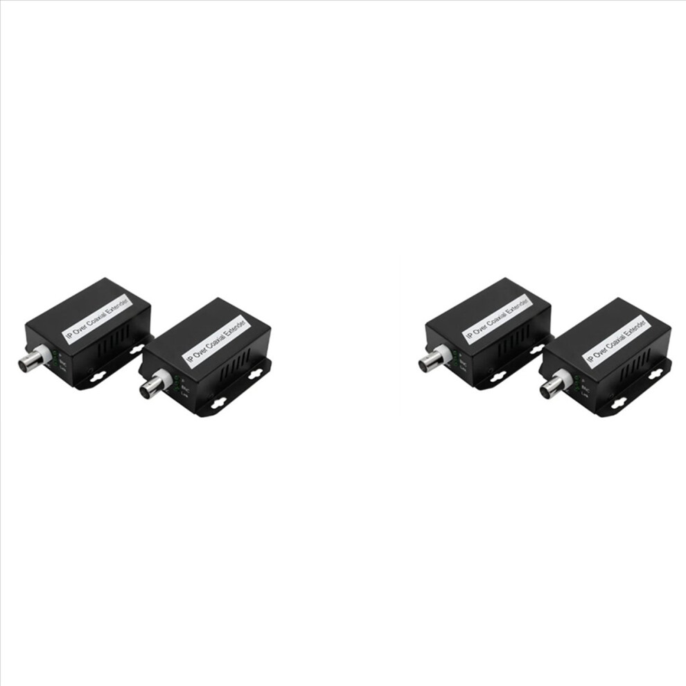 2X Ip Network To Coaxial Extender Transfer From Net Cable Transmission 4851296912470