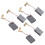 6 τεμάχια ηλεκτρικές βούρτσες άνθρακα με κινητήρα 16mm x 11mm 5mm για 9553NB 1