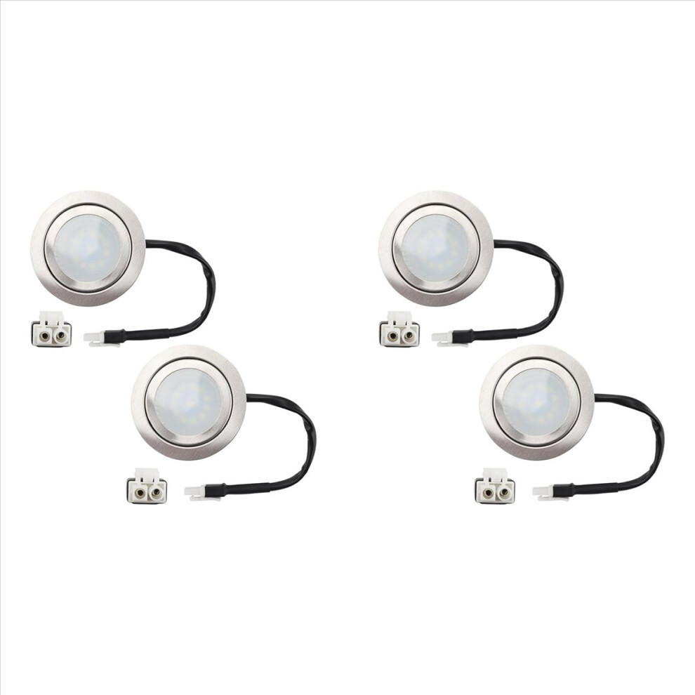 12V Dc 1.5W Range Hood Lights With El Socket Male, 4Pack Hole Closet S 4851296921144