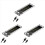 3X M.2 NGFF Dual Protocol SSD Case USB Type C 10Gbps PCI-E M2 Transpar 1