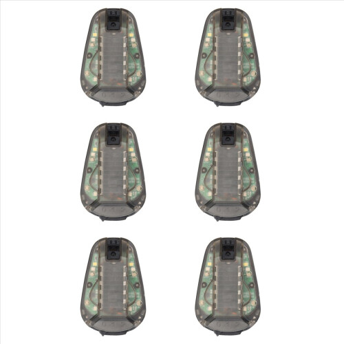 6X Helmet Survival Beacon Light Strobe Safety IR Flashlight Signal wit