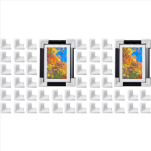 72 protections d'angle en mousse épaisse pour cadres de télévision, de tableaux et de miroirs