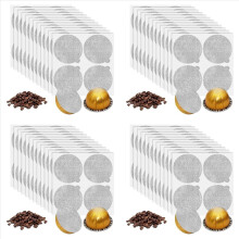 Aluminum Foils Lids Seals - Reuse Capsules Coffee Pods 480Pcs, for Ver