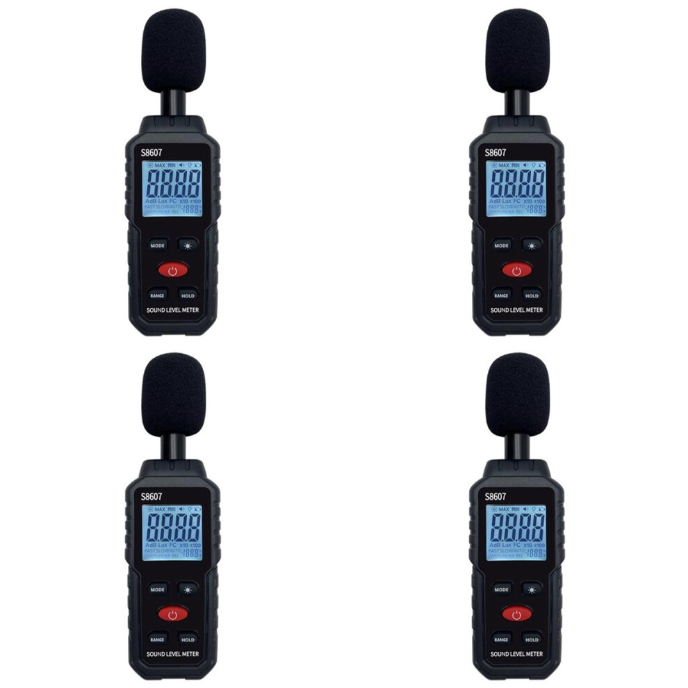 4X Digital Sound Level Noise Meter Measurement 30-130Db Db Decibel Det 4851296919806