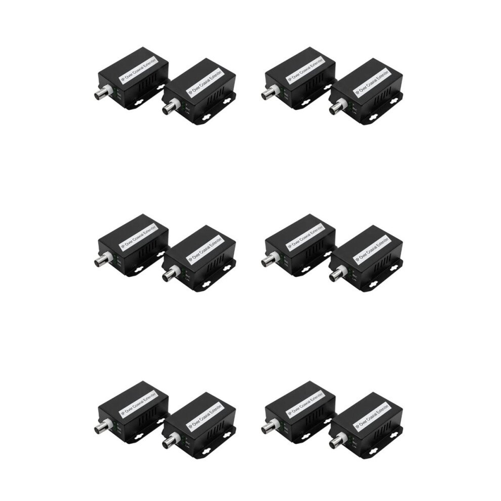 6X Ip Network To Coaxial Extender Transfer From Net Cable Transmission 4851296919196