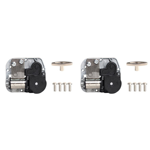 2X Music Box Movement DIY Clockwork Type Musical Accessories Piano Mod