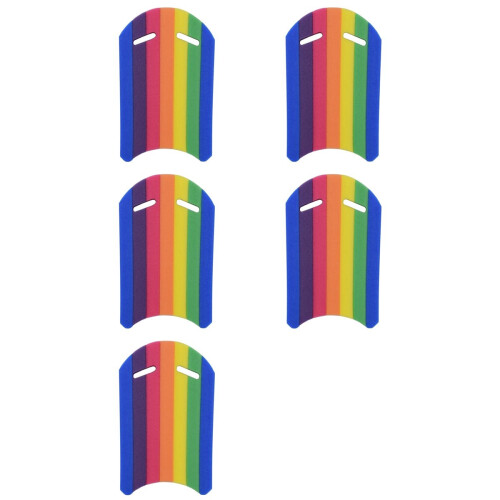 5X Παιδιά Ενήλικες Rainbow Κολύμβηση Kickboard Αφρός Float Kick Board Pool T