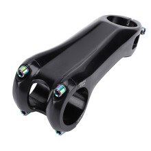 Hollow Aluminum Handlebar Stem -20 Riser 31.8mm 100mm Black Gray