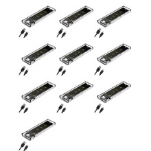 Gabinete transparente para SSD M.2 NGFF de protocolo duplo 10X, USB Tipo C 10Gbps PCI-E M2 T