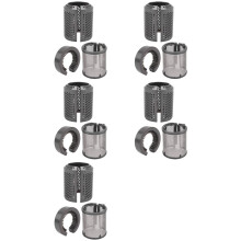 Filtre intérieur + cage extérieure pour sèche-cheveux 5X, compatibles avec les modèles HD01, HD03 et HD08.