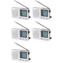 5X AM/FM/SW Portable Radio Operated for Indoor, Outdoor & Emergency Us