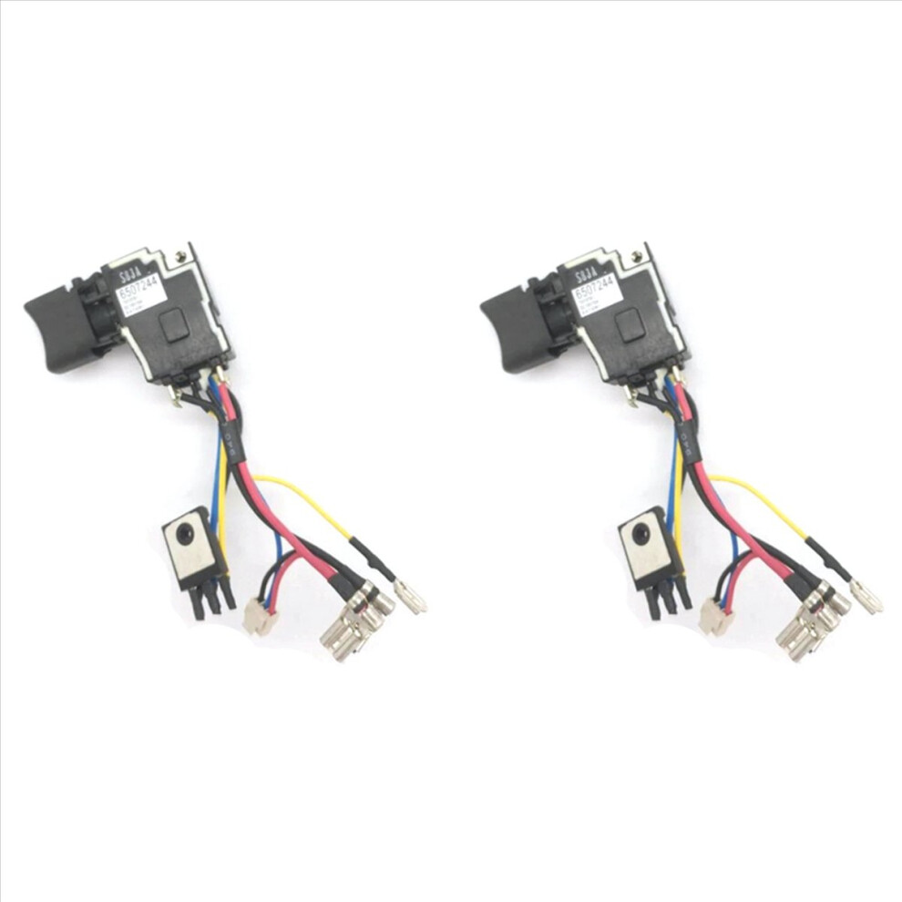 2X Switch For 6507244 Dhp458 Dhp448 Ddf458 Ddf448 Bhp458 Bhp448 Bdf458 4851296924206