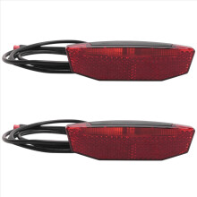 2X 6V-60V Electric Bike Rear Light/Tail Light LED Warning Lamp for E-S