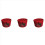 3X Hat Box Organizer Round Travel Boxes Foldable Storage Bag with Lid 1