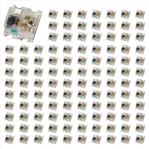 4000Pcs WS2812 2020 LED Chip 4Pins Mini White PCB Addressable Digital