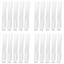 20X Glass Nail Shiner - Nano Files Crystal Buffer Shine Polisher for N