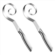 2X Danish Dough Whisk - Stainless Steel Seamless Wisking Tool for Sour